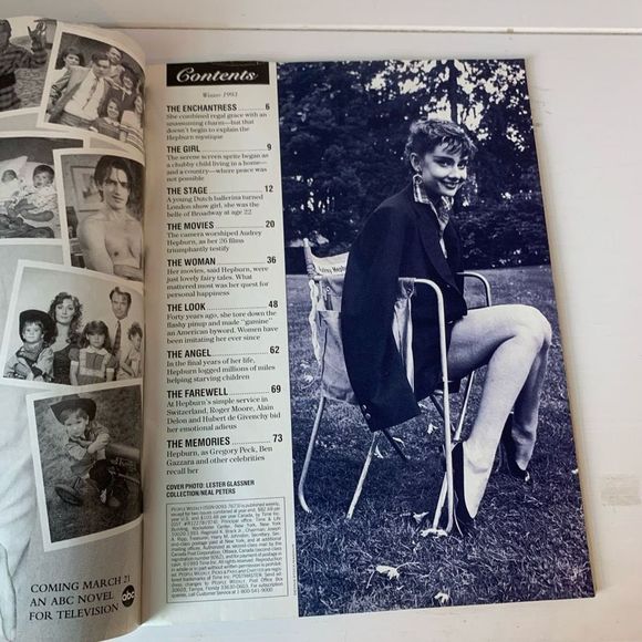 Audrey Hepburn People Extra Weekly Winter 1993. A Tribute Special - Picture 5 of 7
